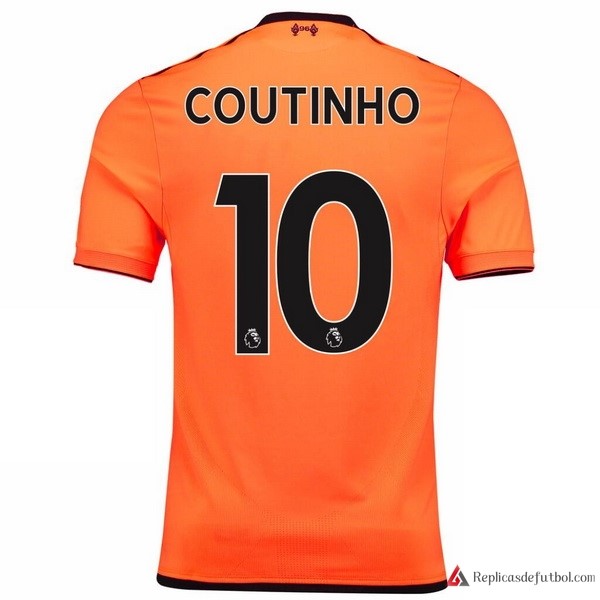 Camiseta Liverpool Tercera equipación Coutinho 2017-2018